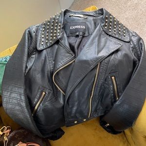 Express leather jacket (not sure it's 100% leather tag doesn't say)